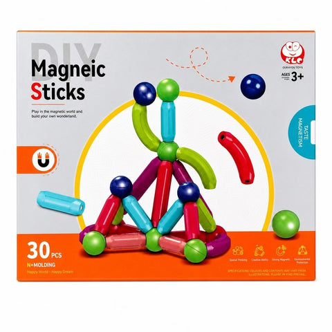 Magnetic Sticks 30 Pieces