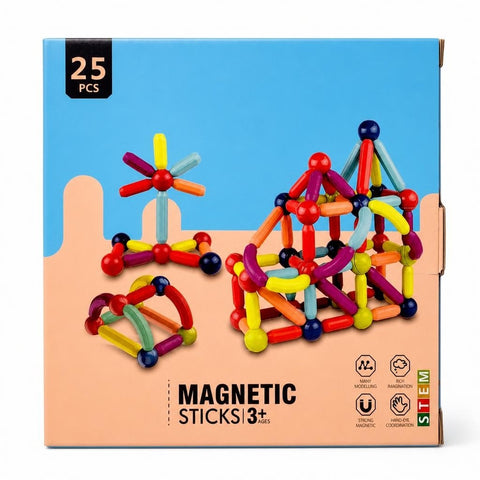 Magnetic Sticks 25 Pieces