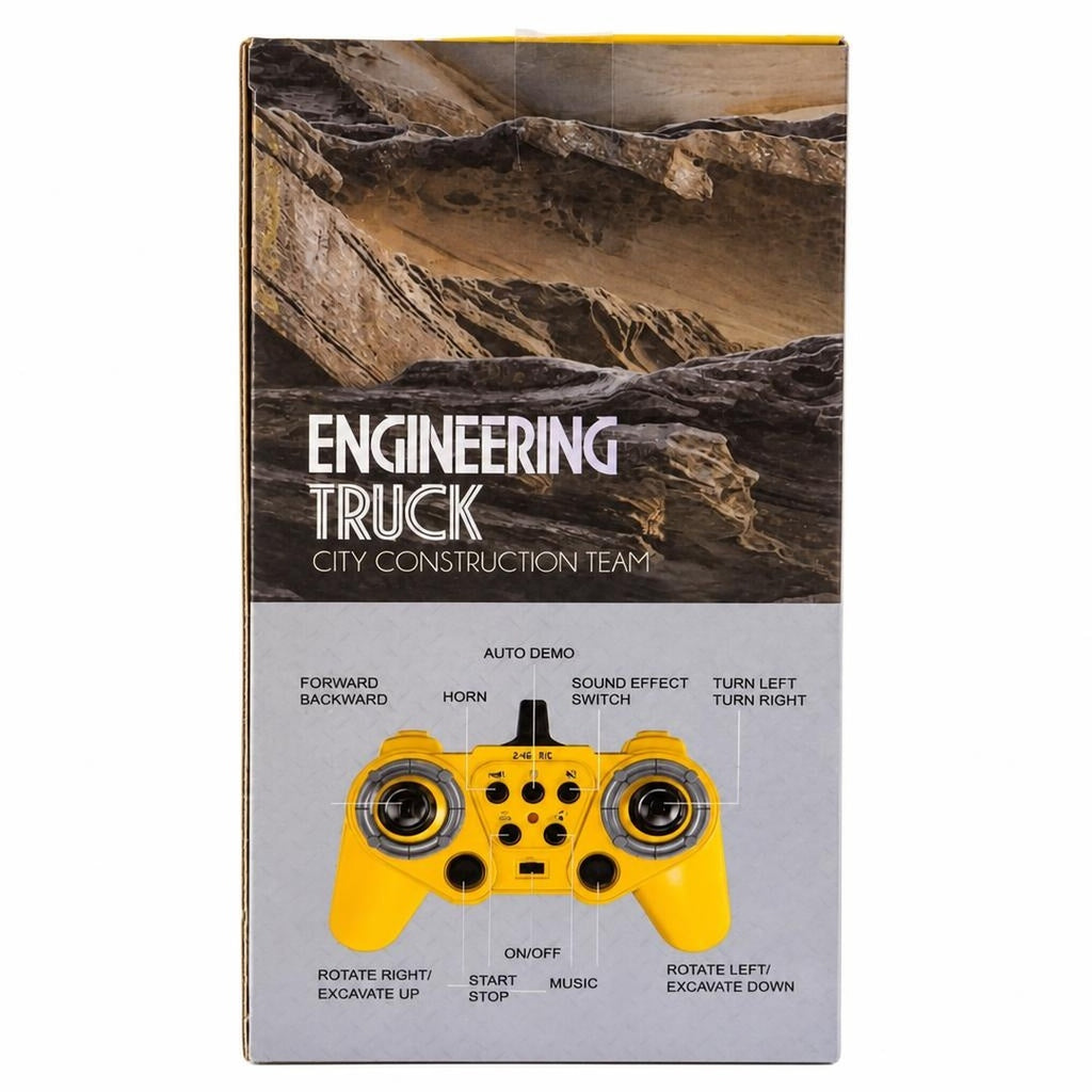 Remote Control Gaming Device Remote Control Engineering Truck – Dinotoy