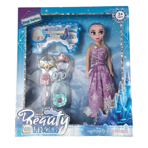 MY3207B FROZEN 11.5 HOLLOW DOLL SET