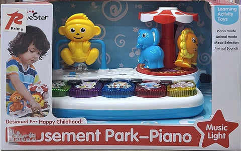 Amusement Park Piano Music and Light Toy