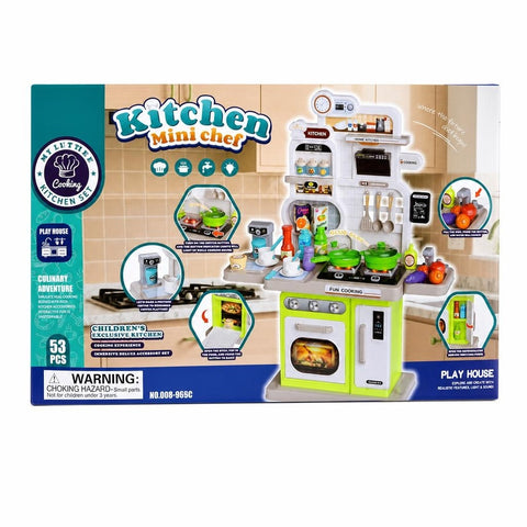 Kitchen Mini Chef Play House Set 53 Pieces