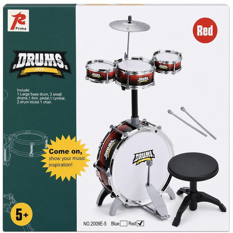Prime Drums Juzz Toy Drum Set – Small
