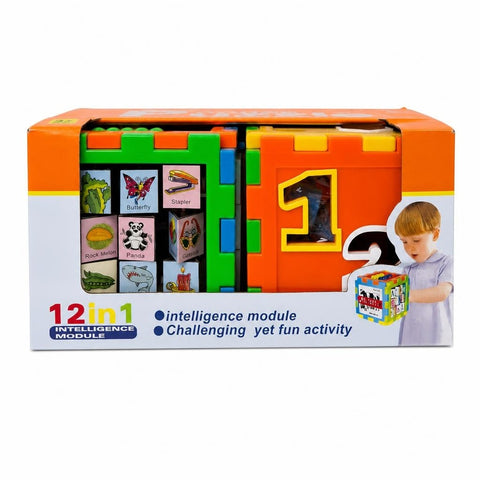 12 in 1 House Puzzle Activity Toy