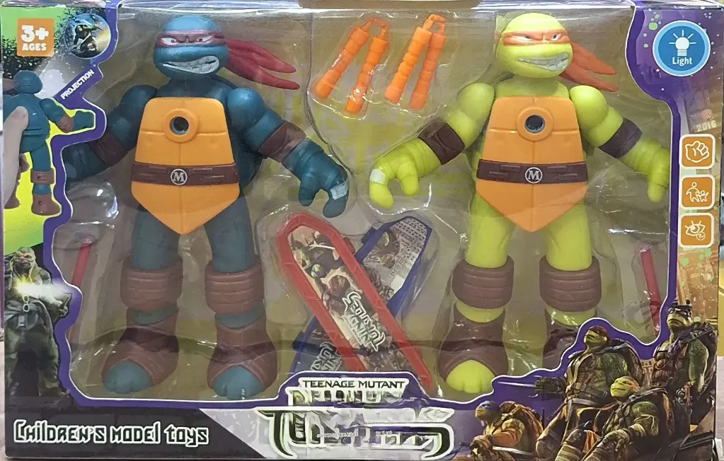     - -MH15-289-1161 Ninja Turtles 2 characters 