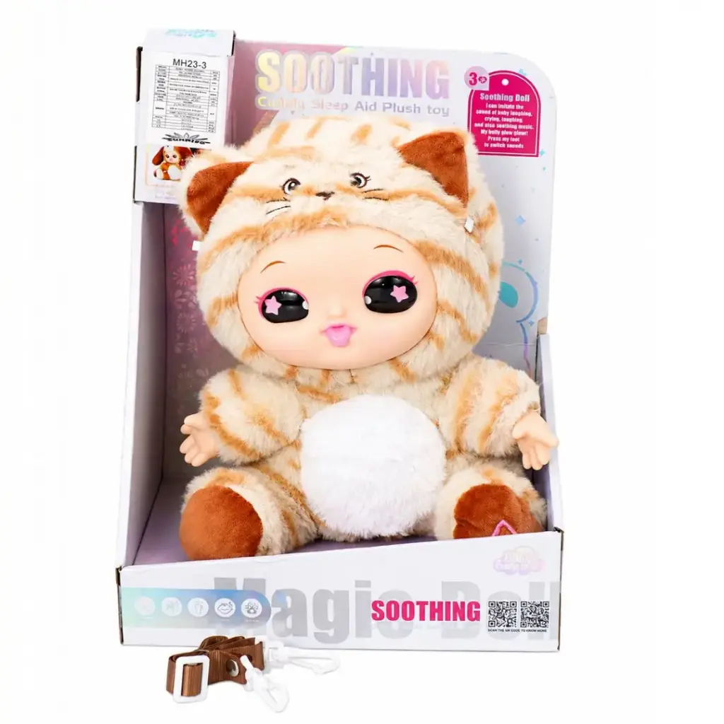 Soothing cuddly sleep aid plush toy -MH23-1-H03-20 H03-21 H03-22