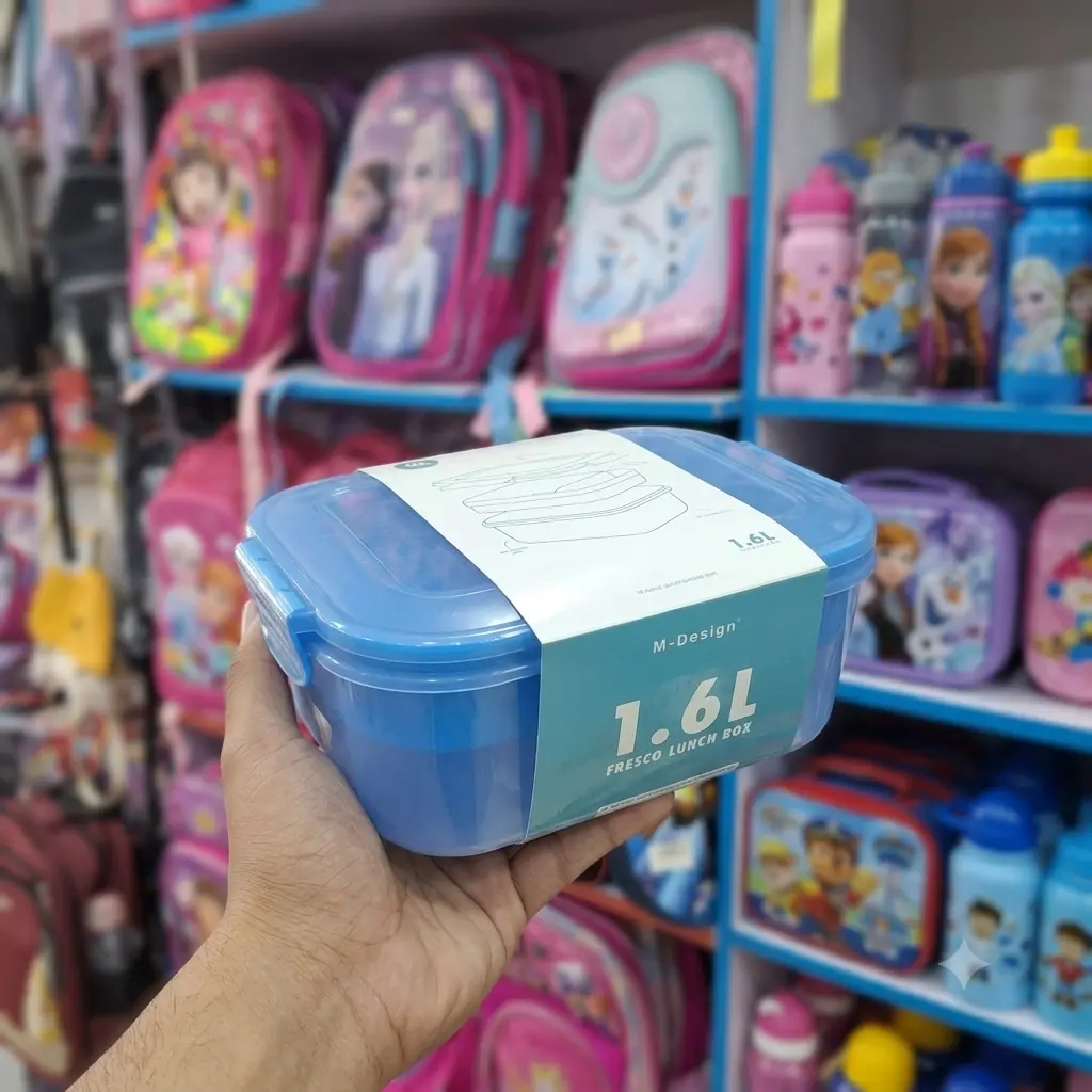 M-DESIGN 1.6Lلانش بوكس ازرق 