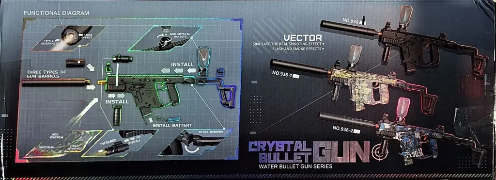 MH32-36-936 vector crystal bullet gun