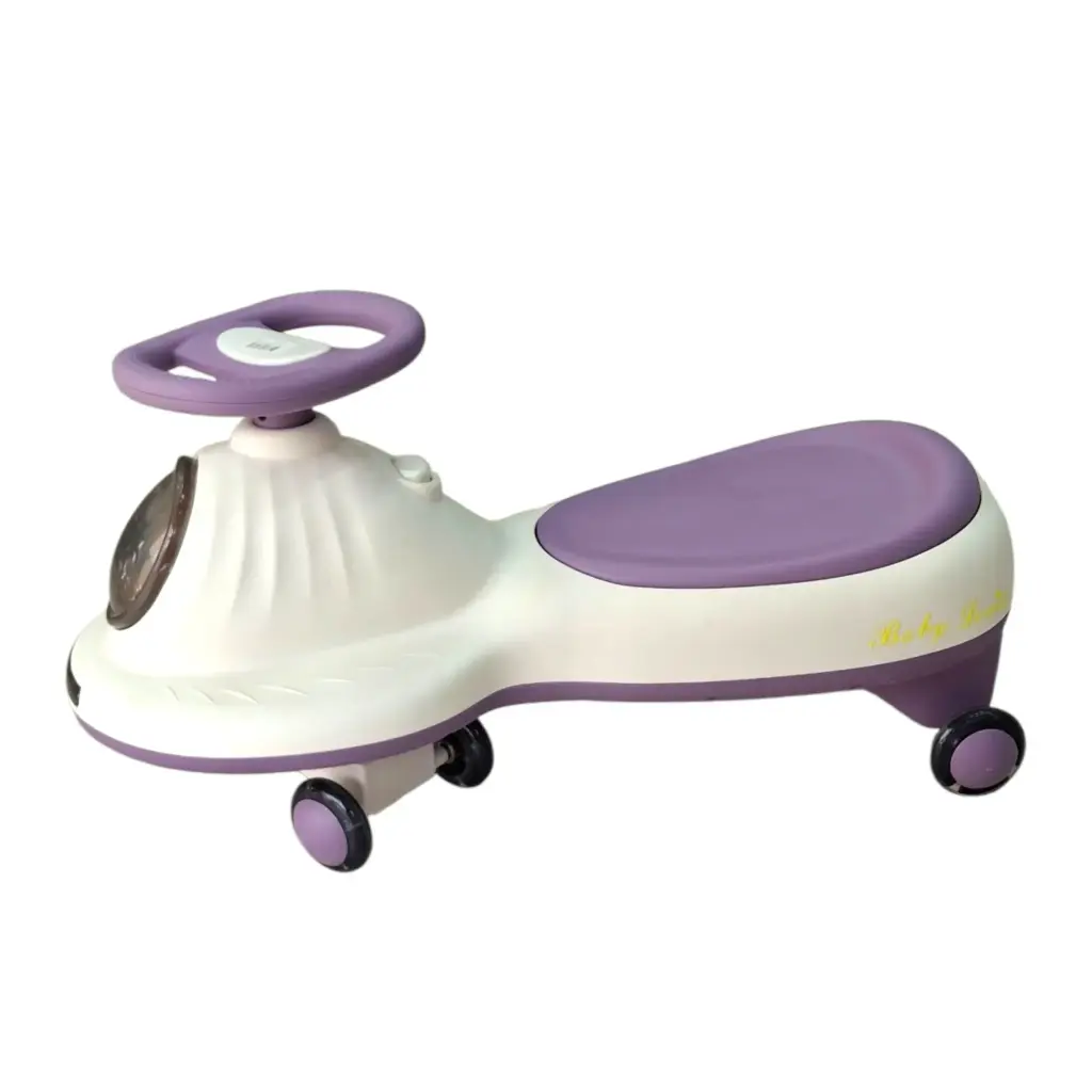 616A SWING CAR,WITH LIGHT,MUSIC,MIX 3 CLRS,LOOSE PACKING