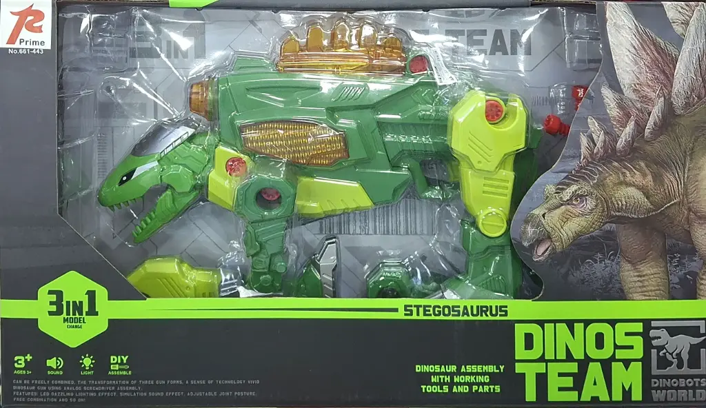  Dinos Team – Stegosaurus 3in1 661-443 